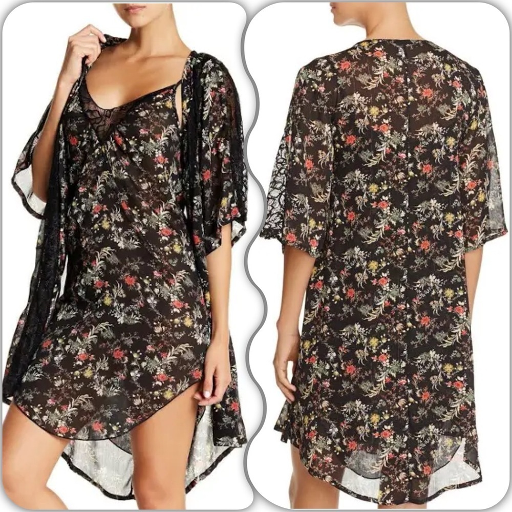 Sam Edelman chiffon robe NWOT
